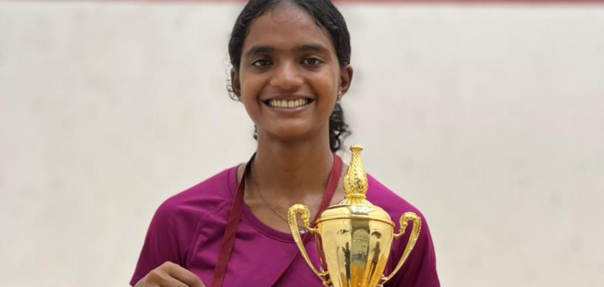 സ്റ്റേറ്റ് സ്ക്വാഷ് ചാമ്പ്യൻഷിപ്പ്; വനിതാ വിഭാഗത്തിൽ സുഭദ്ര കെ സോണി ചാമ്പ്യൻ