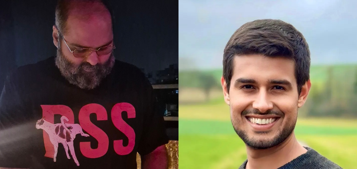 കുനാലിന്‍റെ വിവാദ ടീഷര്‍ട്ടിന്‍റെ ചിത്രം പങ്കുവെച്ച് ധ്രുവും; നടപടി വേണമെന്ന് മഹാരാഷ്ട്ര മന്ത്രി