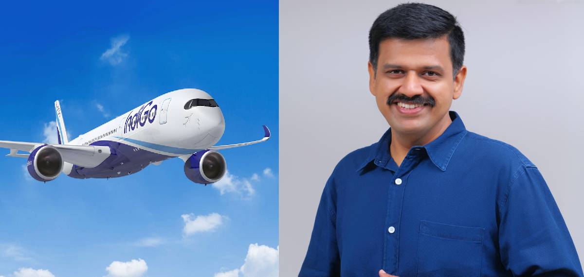 'മിത്രങ്ങളേ വാഷ്റൂമിൽ പോയി പൊട്ടിക്കരയുക, ഇൻഡിഗോക്ക് പകരം വാനര എയർ' വരുന്നു എന്ന പ്രഭാഷണം കേട്ട് പുളകിതനാവുക'