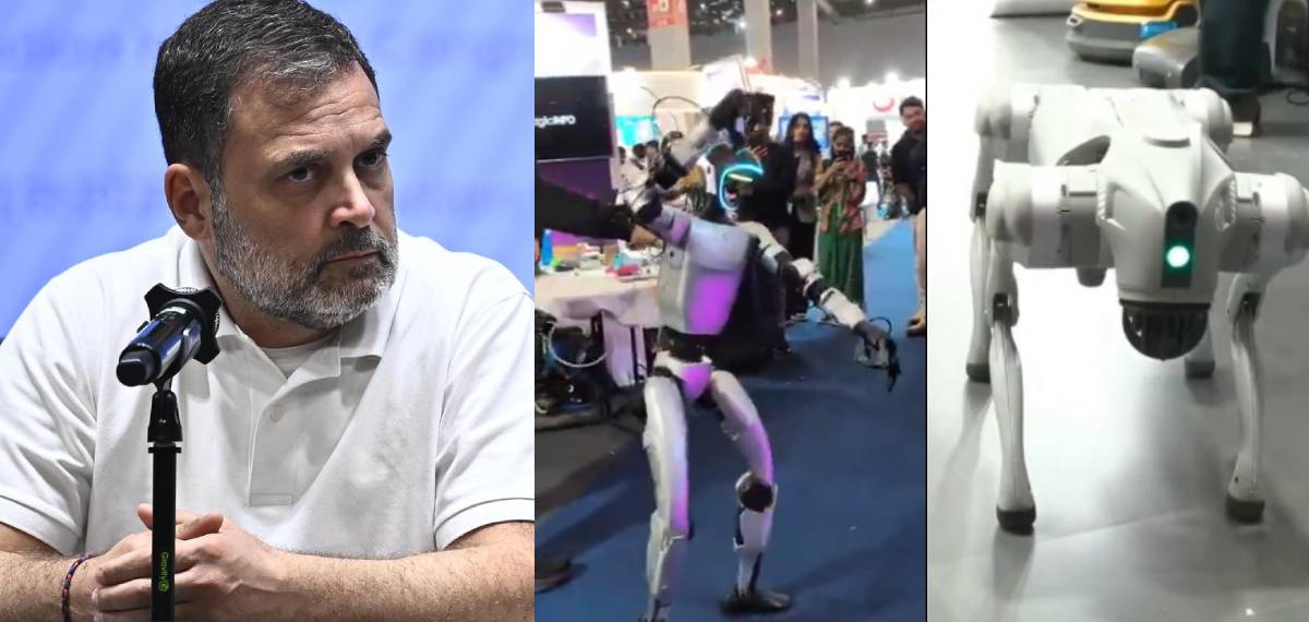 എഐ ഉച്ചകോടിയിൽ പ്രദര്‍ശിപ്പിച്ചത് ചൈനീസ് റോബോട്ടുകൾ; വെറും പിആർ കാഴ്ച്ചയായി മാറിയെന്ന് രാഹുൽ ഗാന്ധി