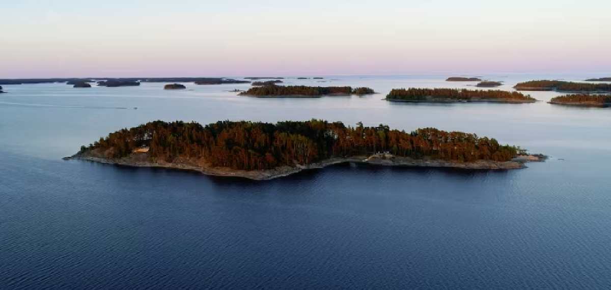 Island near Finland