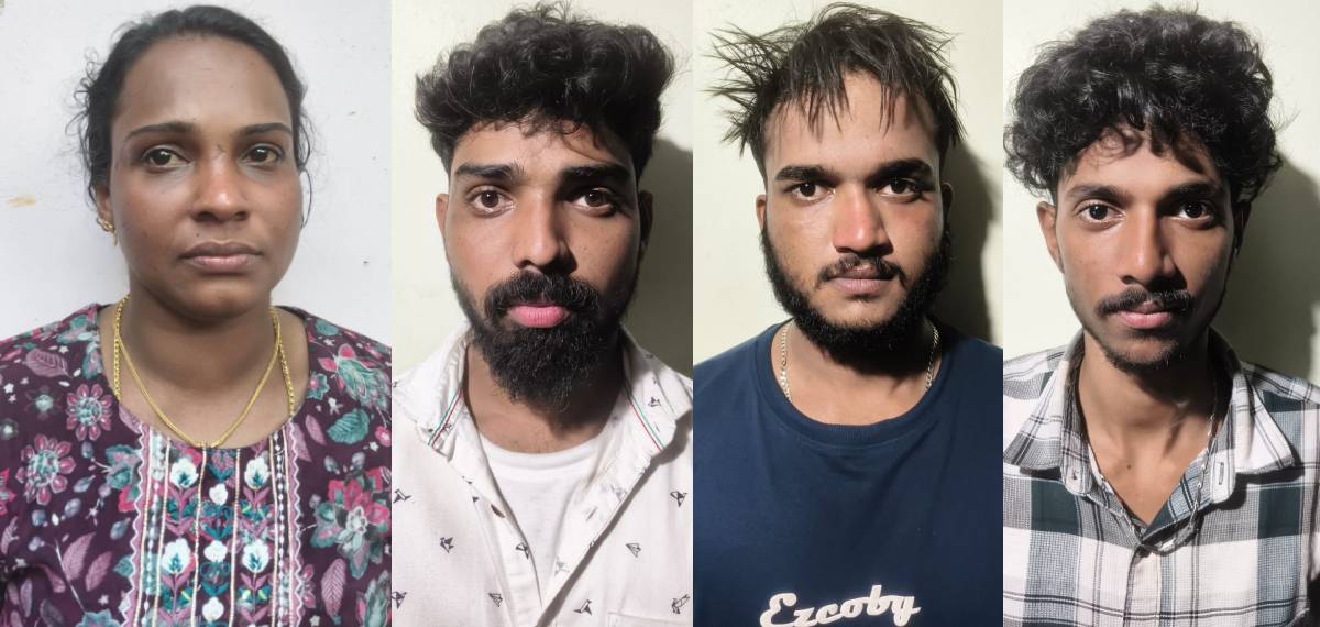 കുടുംബസമേതം വിനോദയാത്രയെന്ന വ്യാജേന യാത്ര; ബെംഗളൂരുവിൽ നിന്ന് കേരളത്തിലേക്ക് ലഹരിയെത്തിച്ച സംഘം പിടിയിൽ