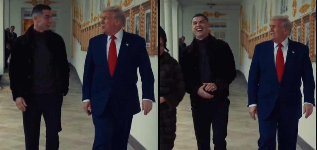 'Two GOATS'; ട്രംപ്-റൊണാൾഡോ കൂടിക്കാഴ്ച്ചയുടെ വീഡിയോ പങ്കുവെച്ച് വൈറ്റ് ഹൗസ്