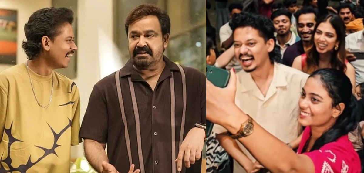 എടാ മോനെ നീ പടം തൂക്കിയെന്ന്.. സംഗീതിനെ പുകഴ്ത്തി ആരാധകൻ, തിയേറ്ററിൽ നിറ പുഞ്ചിരിയോടെ നടൻ