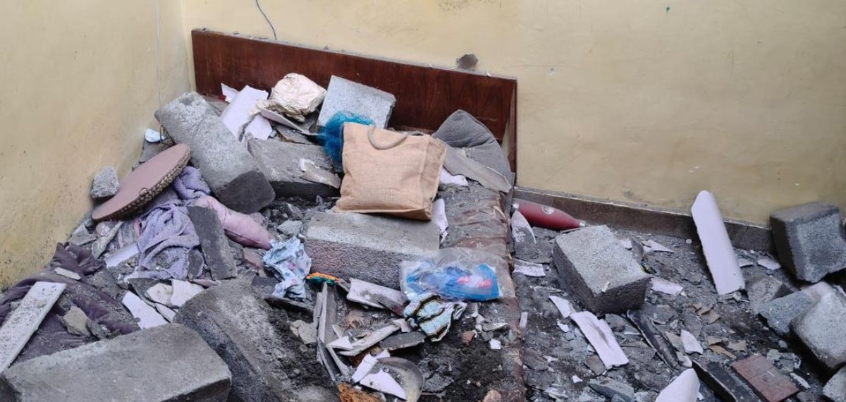 നിര്‍മ്മാണത്തിലിരുന്ന കെട്ടിടത്തിന്റെ ഹോളോ ബ്രിക്‌സ് അടര്‍ന്നുവീണു; നാലുവയസുകാരിക്ക് ദാരുണാന്ത്യം