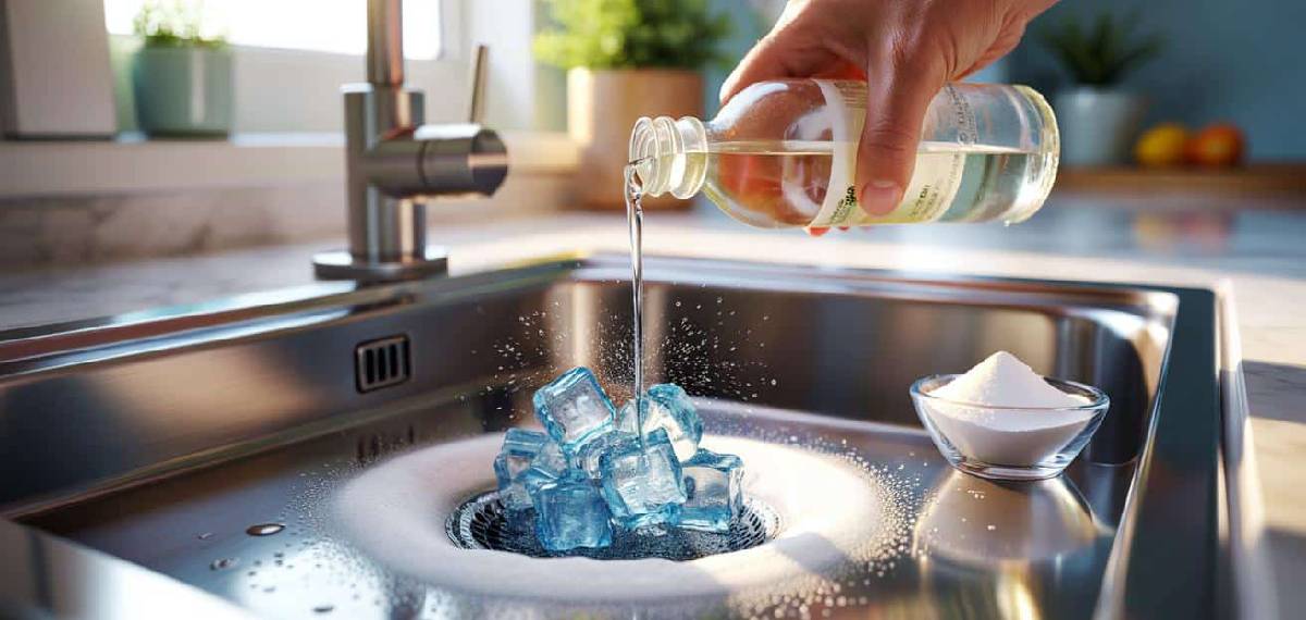 ബേക്കിംഗ് സോഡയും വിനാഗിരിയും ഐസ്‌ക്യൂബുകളുംകൊണ്ട് ഒരു കിടിലന്‍ ക്ലീനിംഗ് രീതിയുണ്ട്