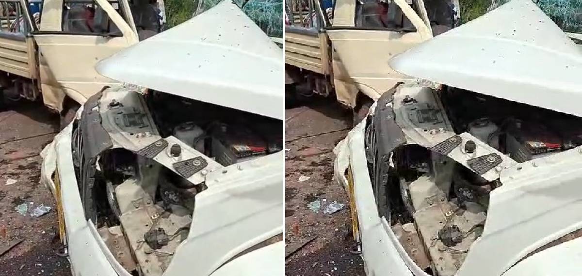 മട്ടന്നൂർ 19ാം മൈലിൽ സ്വകാര്യ ബസ് പിക്കപ്പ് വാനിലിടിച്ച് അപകടം; ഒരാൾക്ക് ദാരുണാന്ത്യം, 15 ഓളം പേർക്ക് പരിക്ക്