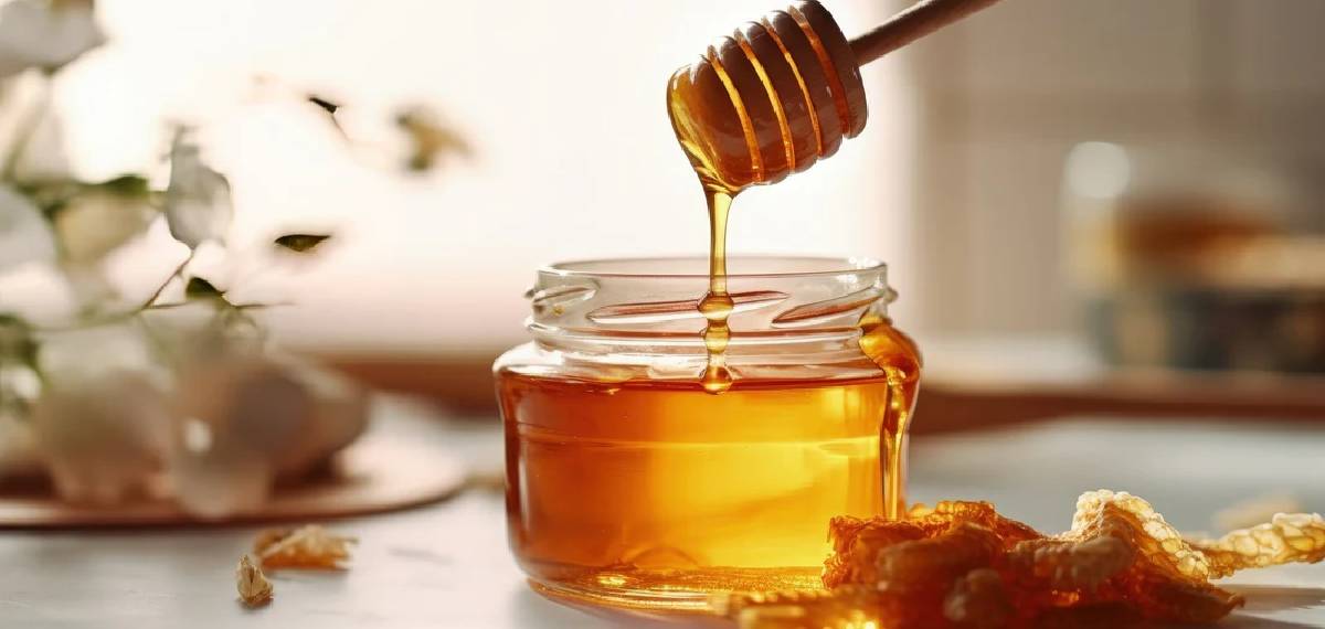 Heating honey to high temperature
