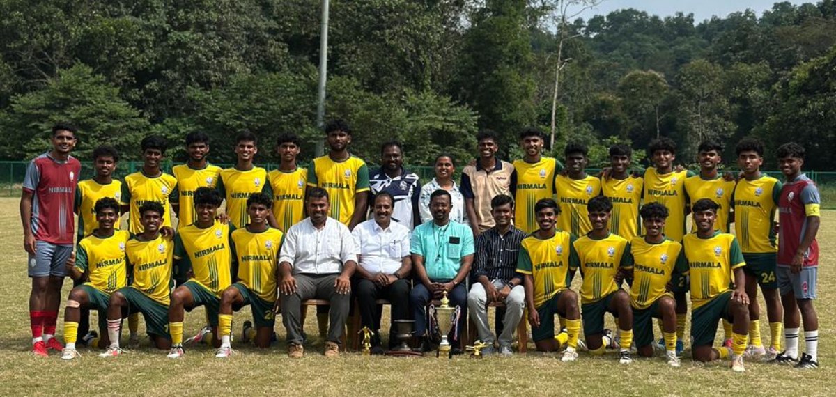 എം ജി യൂണിവേഴ്സിറ്റി ഫുട്ബോൾ ടൂർണമെന്റ്; നിർമ്മല കോളേജ് മുവാറ്റുപുഴ ചാമ്പ്യന്മാർ
