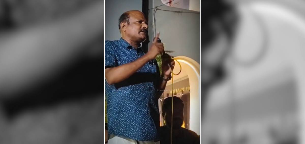 റോഡ് നിര്‍മ്മാണം തടയാന്‍ വരുന്നവരുടെ ദേഹത്ത് ഇറച്ചിയുടെ തൂക്കം കുറയും; 'ഭീഷണി മൂഡി'ല്‍ സിപിഐഎം നേതാവ്