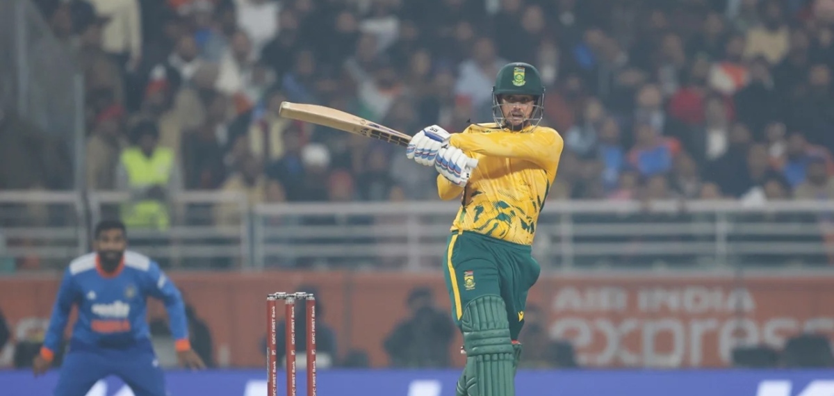 46 പന്തിൽ 90 ; ഡീകോക്കിന്റെ വെടിക്കെട്ടിൽ ഇന്ത്യയ്ക്കെതിരെ പ്രോട്ടീസിന് മികച്ച ടോട്ടൽ