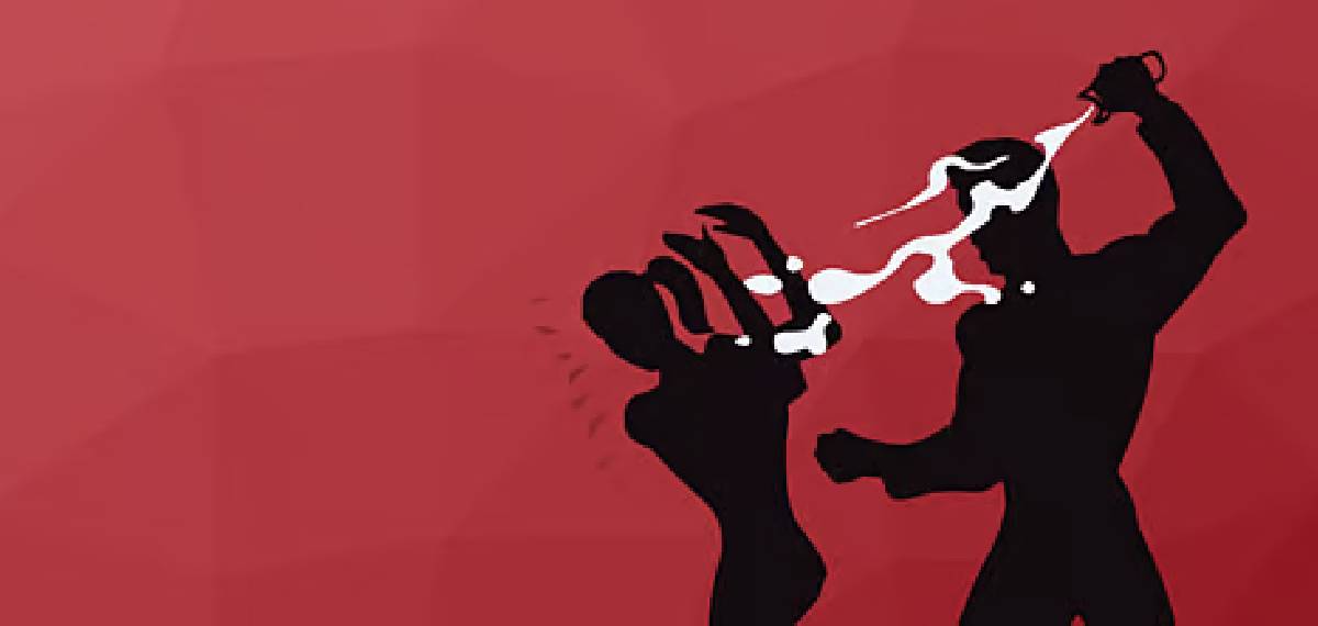 മകളുടെ ദേഹത്ത് ആസിഡ് ഒഴിച്ച സംഭവം; അച്ഛനായി അന്വേഷണം ഊര്‍ജിതം