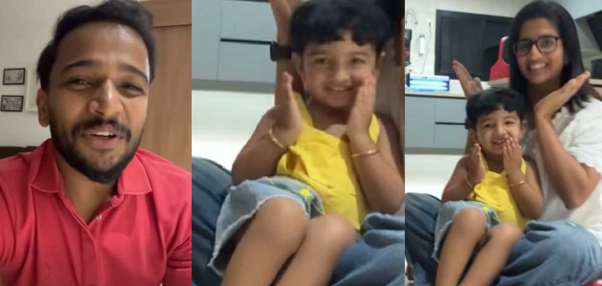 ഇതിലും ക്യൂട്ട് 'കുട്ടുമാ കുട്ടു' ഇനി വരാനില്ല; ബേസിലിനെ കടത്തിവെട്ടി കുഞ്ഞു ഹോപ്പ്