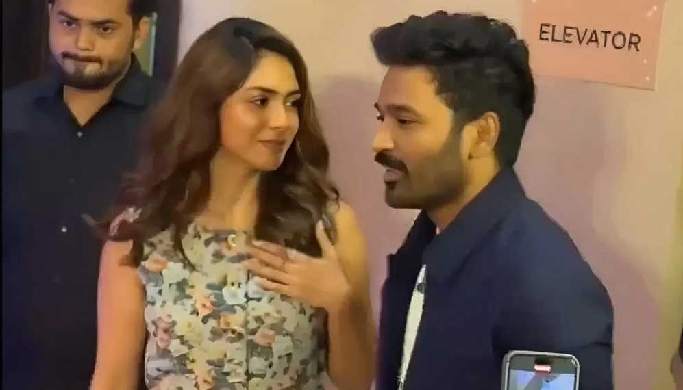 dhanush mrunal thakur