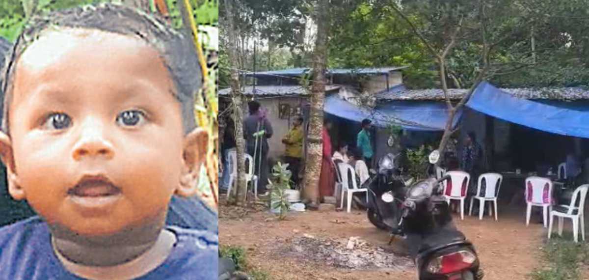 ഒന്നരവയസ്സുകാരന്‍റെ മരണം കൊലപാതകം: കുഞ്ഞിനെ മടിയിലിരുത്തി അടിവയറ്റിൽ മർദ്ദിച്ചു; കുറ്റം സമ്മതിച്ച് പിതാവ്
