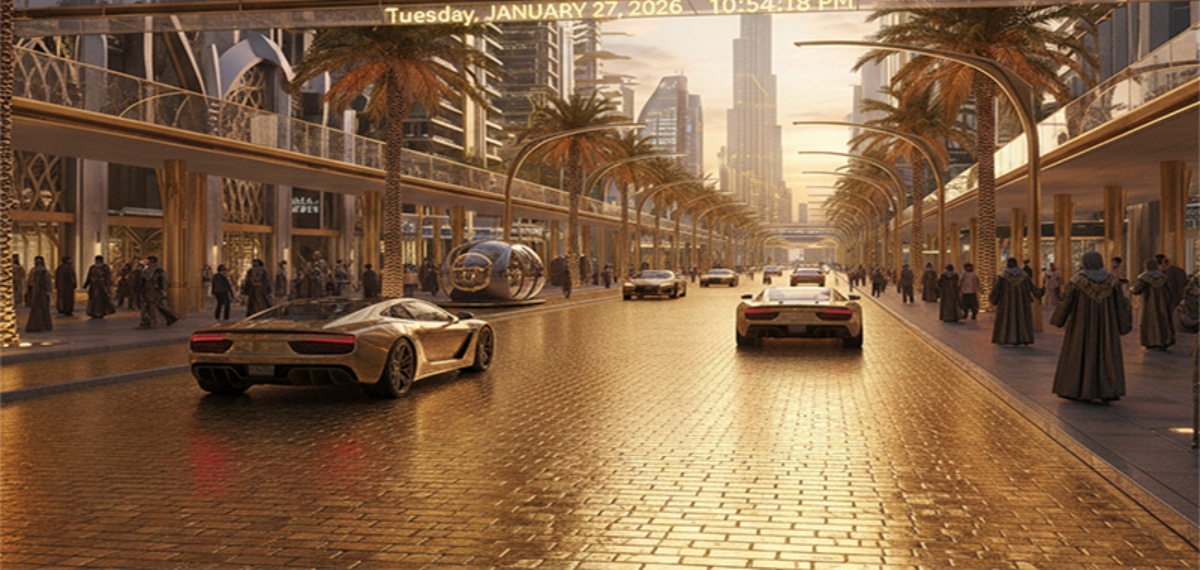 ലോകത്തെ ആദ്യത്തെ ഗോൾഡ് സ്ട്രീറ്റ് നിർമിക്കാൻ ദുബായ്; സ്വർണ വ്യാപാരം ഒരു കുട കീഴിലാക്കുക ലക്ഷ്യം