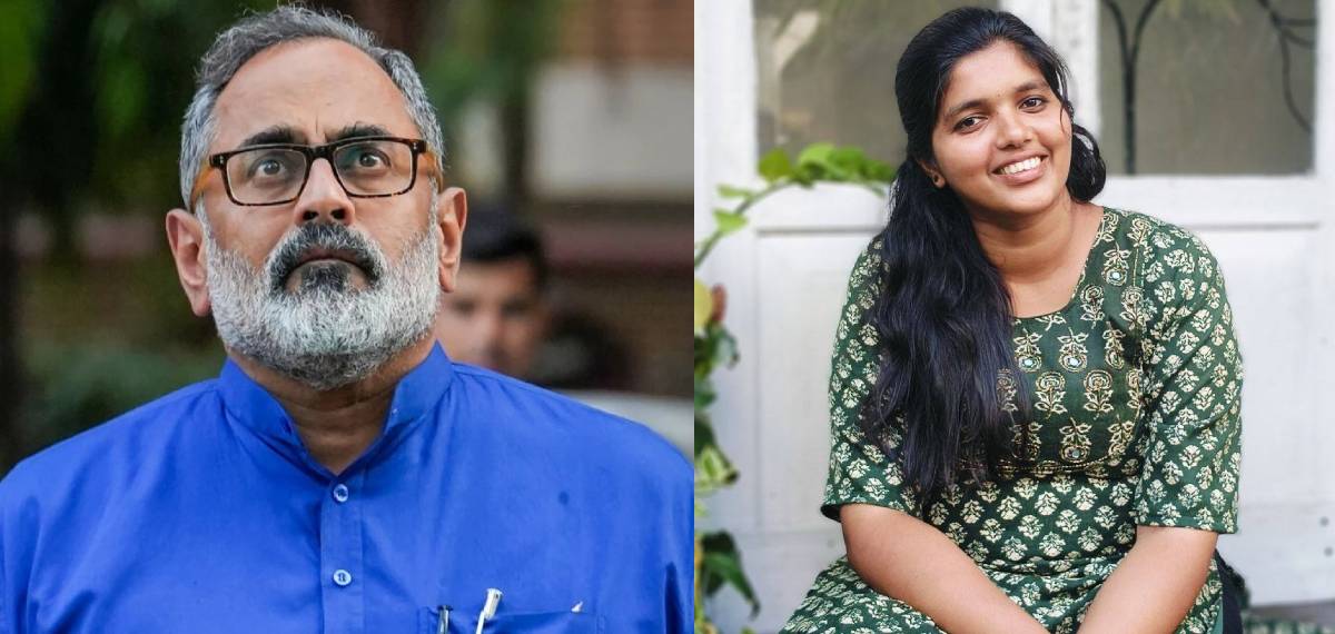 ചോദ്യം ചോദിക്കുന്നതിനിടെ കയര്‍ത്ത് സംസാരിച്ച സംഭവം; രാജീവ് ചന്ദ്രശേഖറിനെതിരെ പരാതി നല്‍കി മാധ്യമപ്രവര്‍ത്തക