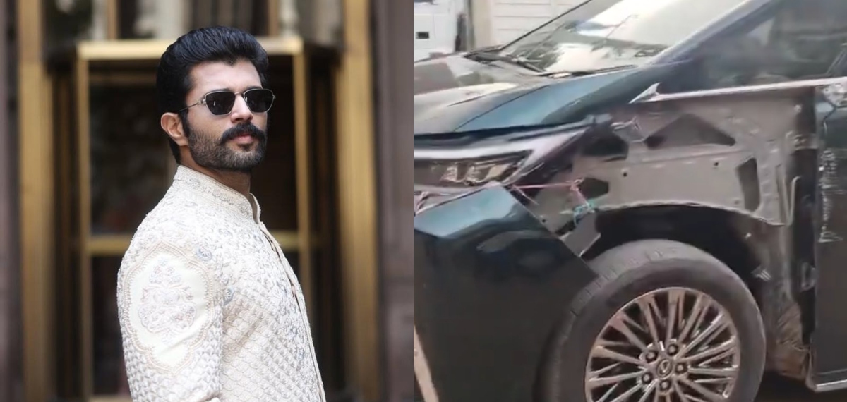 'എനിക്ക് തലവേദനയുണ്ട്…പക്ഷേ, ഒരു ബിരിയാണിയും നല്ല ഉറക്കവും കൊണ്ട് അതുമാറും'; കാറപകടത്തില്‍ വിജയ് ദേവരകൊണ്ട