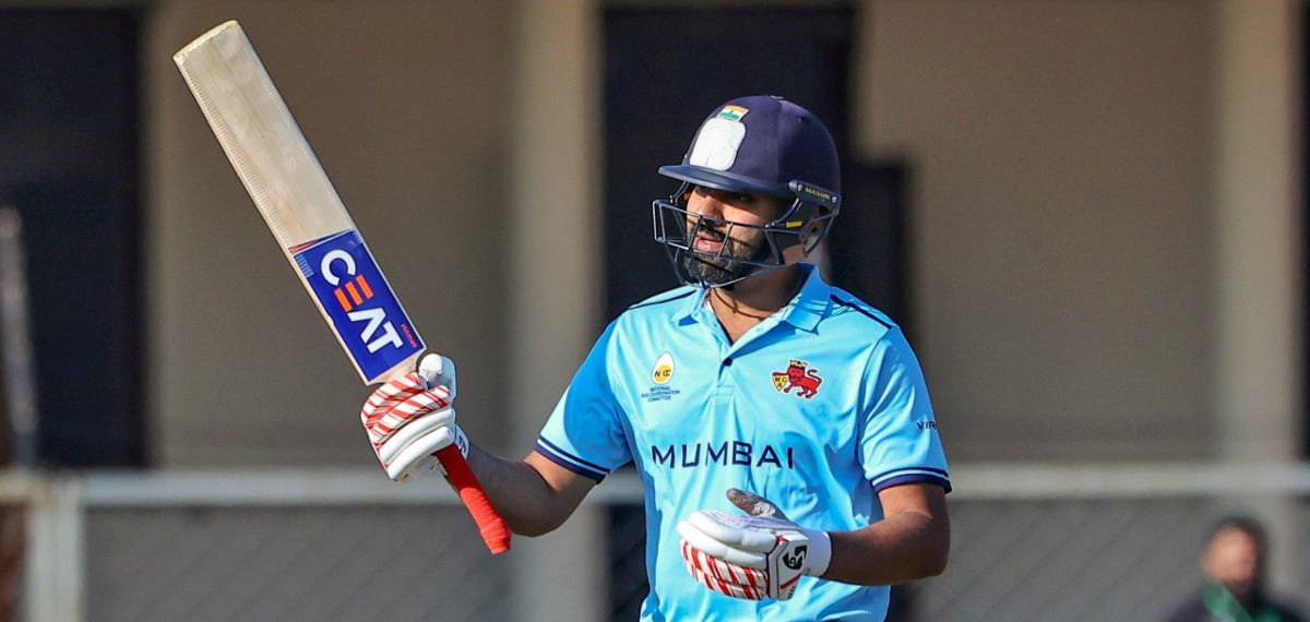 വിജയ് ഹസാരെയില്‍ ഗോള്‍ഡന്‍ ഡക്കായി രോഹിത്; നിരാശരായി സ്റ്റേഡിയം വിട്ട് ആരാധകർ