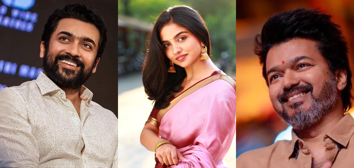 സൂര്യയുടെയും വിജയ്‍യുടെയും സിനിമകൾ കണ്ടാണ് വളർന്നത്, അവർക്കൊപ്പം സ്ക്രീൻ പങ്കിടാൻ കഴിഞ്ഞത് ഭാഗ്യം; മമിത ബൈജു