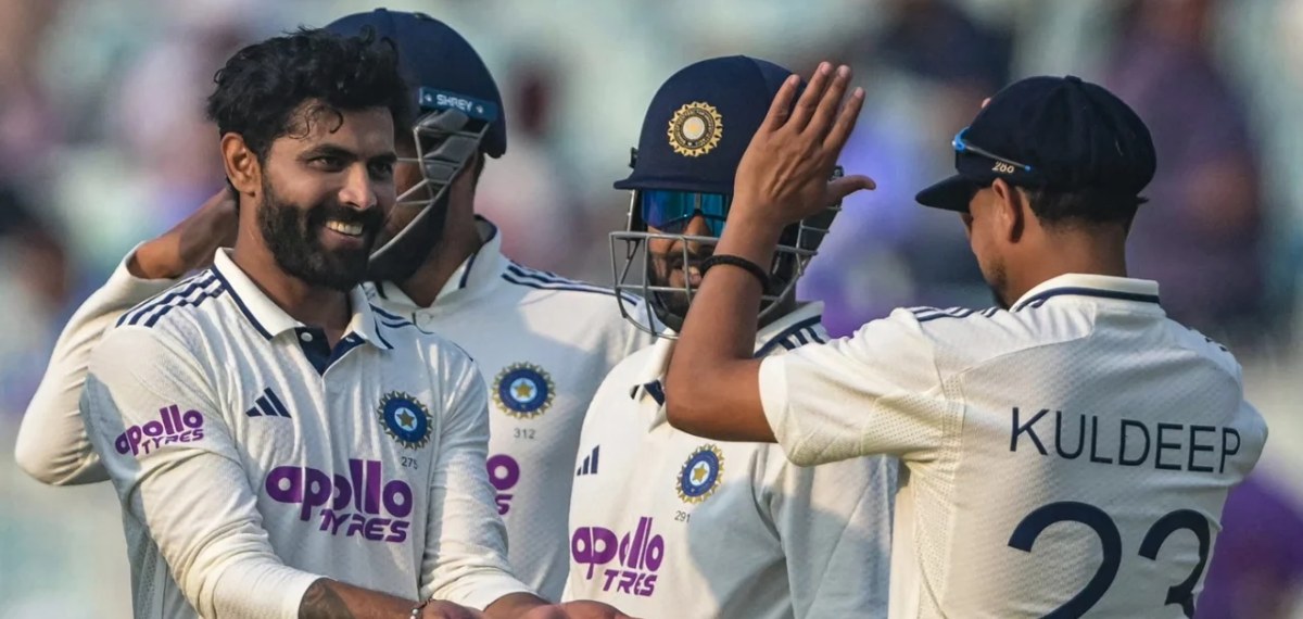 നാല് വിക്കറ്റ് വീഴ്ത്തി ജഡേജ; രണ്ടാം ഇന്നിങ്സിലും ദക്ഷിണാഫ്രിക്കയ്ക്ക് ബാറ്റിങ് തകർച്ച