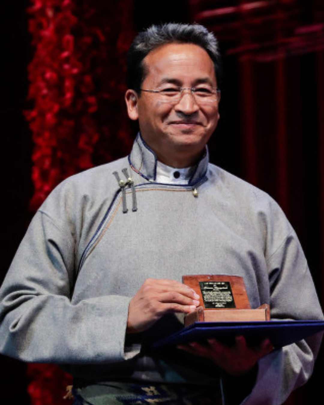Sonam Wangchuck with Magsaysay award