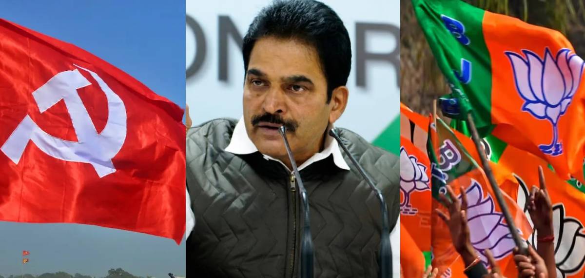 ശബരിമല സ്വർണക്കൊള്ള; ബിജെപിക്കാരെ മഷിയിട്ട് നോക്കിയിട്ട് കാണുന്നില്ല, ഇത് സിപിഐഎം ഡീലിന്റെ ഭാഗം:കെസി വേണുഗോപാൽ