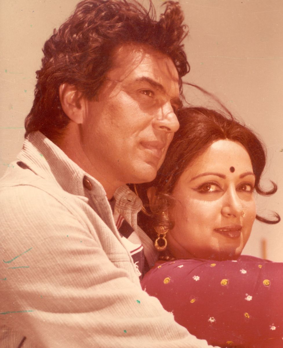 Dharmendra and Hema Malini
