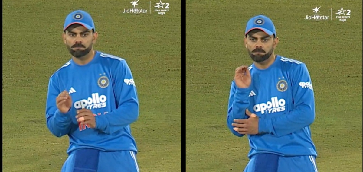 ഗ്രൗണ്ടിലെത്തിയാൽ കോഹ്‌ലി ഫുൾ 'ഓൺ' ആണ്; നാഗിൻ ഡാൻസ് വീഡിയോ വൈറൽ