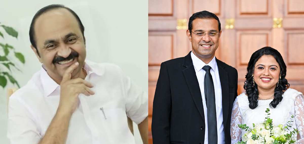 എംഎല്എ റോജി എം ജോണ് വിവാഹിതനായി; ആശംസകളുമായി വി ഡി സതീശന്