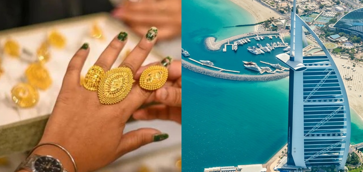 സ്വർണ വില യുഎഇയിലും റെക്കോർഡില്‍: പക്ഷെ കേരളത്തേക്കാള്‍ ലാഭം; പവന് 4600 രൂപയുടെ കുറവ്