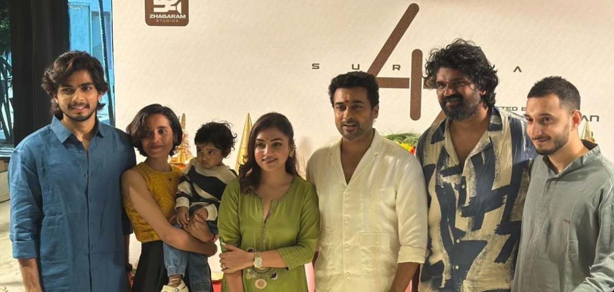 സൂര്യയ്ക്ക് നായികയായി നസ്രിയ തമിഴ് അരങ്ങേറ്റത്തിന് ജിത്തു മാധവിനൊപ്പം നസ്ലെനും സുഷിൻ ശ്യാമും