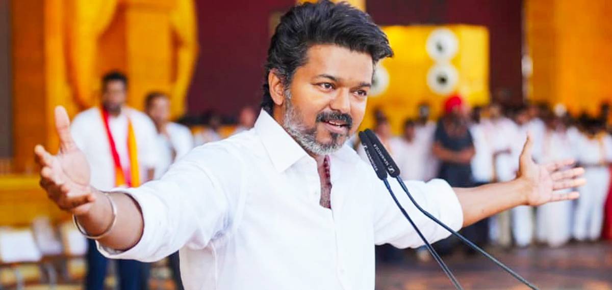 'ബിജെപിയുമായി ഒരിക്കലും ചേര്‍ന്ന് പോകില്ല': ഡിഎംകെയും ബിജെപിയും തമ്മില്‍ അവിശുദ്ധകൂട്ടുകെട്ടെന്ന് വിജയ്
