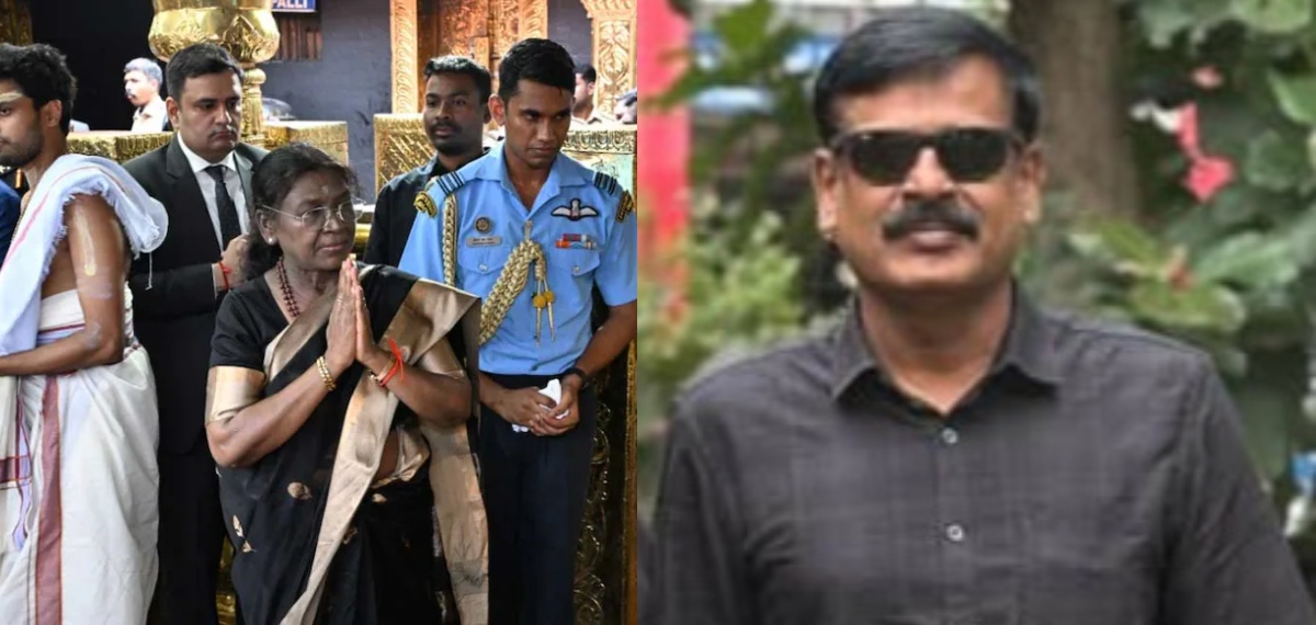 രാഷ്ട്രപതിയുടെ ശബരിമല സന്ദർശനത്തിൽ ആചാരലംഘനമെന്ന് ആലത്തൂര്‍ ഡിവൈഎസ്പിയുടെ സ്റ്റാറ്റസ്; അബദ്ധമെന്ന് വിശദീകരണം