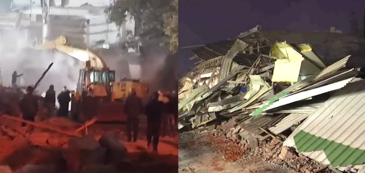 ഡൽഹി ഫൈസ് ഇ ഇലാഹി മസ്ജിദിന്റെ പരിസരത്ത് ബുൾഡോസർ രാജ്; ഒഴിപ്പിക്കൽ പുലർച്ചെ ഒരു മണിക്ക് 17 ബുൾഡോസർ ഉപയോഗിച്ച്