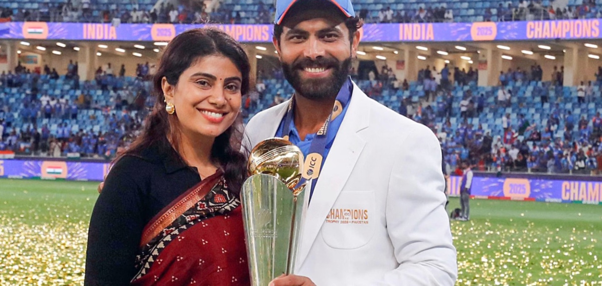 രവീന്ദ്ര ജഡേജയുടെ ഭാര്യ റിവാബയ്ക്ക് 'പുതിയ ഇന്നിങ്‌സ്'; ഗുജറാത്തിൽ വിദ്യാഭ്യാസ മന്ത്രിയായി ചുമതല