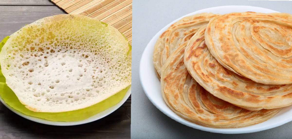 അപ്പമോ പൊറോട്ടയോ? ശരീരഭാരം കുറയ്ക്കാന്‍ ഏതാണ് നല്ലത്