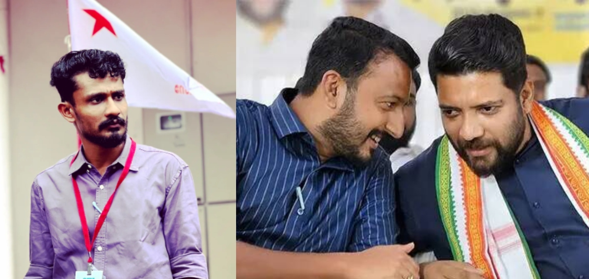 ഷാഫിയുടെ മറവിൽ ഒരാൾ പ്രത്യക്ഷപ്പെട്ടു, അയാളെ വൈറ്റ് വാഷ് ചെയ്യലാണ് ഇപ്പോഴത്തെ രീതി; രാഹുലിനെതിരെ എസ്എഫ്ഐ