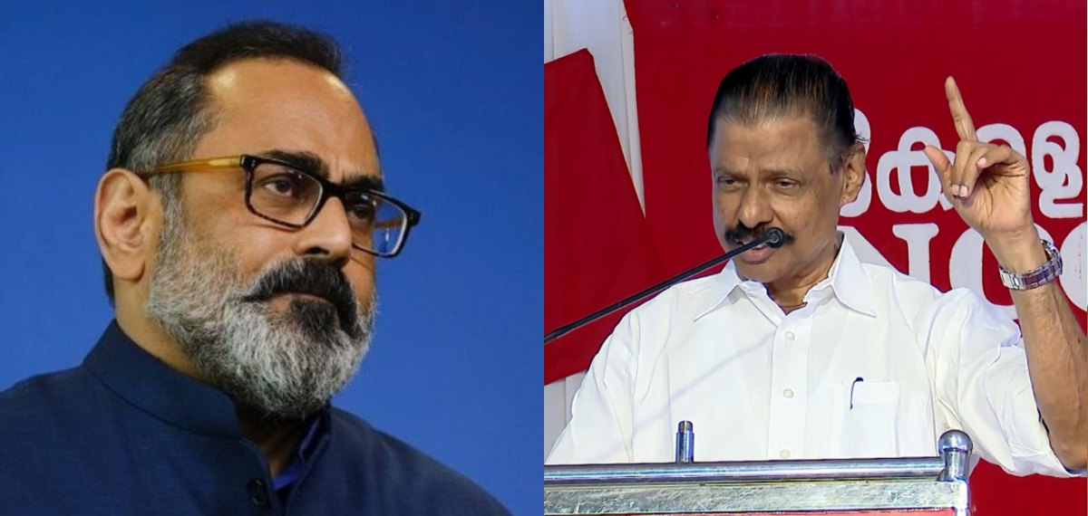 രാജീവ് ചന്ദ്രശേഖര് കോര്പ്പറേറ്റ് മുതലാളി; എംപിയായത് അവസരവാദ രാഷ്ട്രീയത്തിന്റെ ഭാഗമായി: എംവി ഗോവിന്ദന്