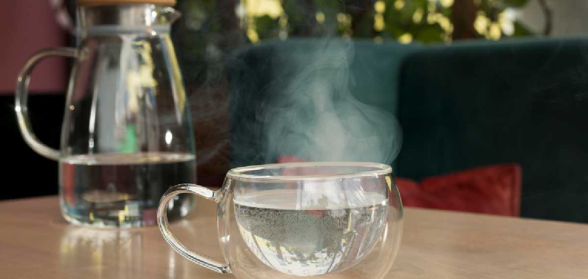 drinking hot water  benefits