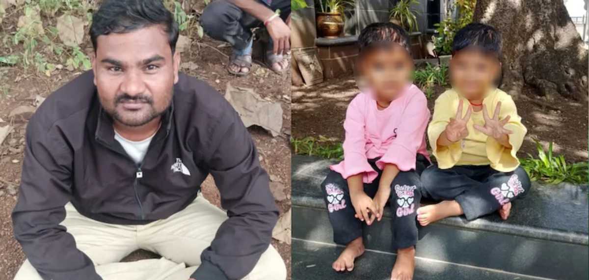 ഭാര്യ വഴക്കിട്ട് സ്വന്തം വീട്ടിലേക്ക് പോയി; ഇരട്ടക്കുഞ്ഞുങ്ങളെ കഴുത്തറുത്ത് കൊന്ന് സ്റ്റേഷനിൽ കീഴടങ്ങി പിതാവ്