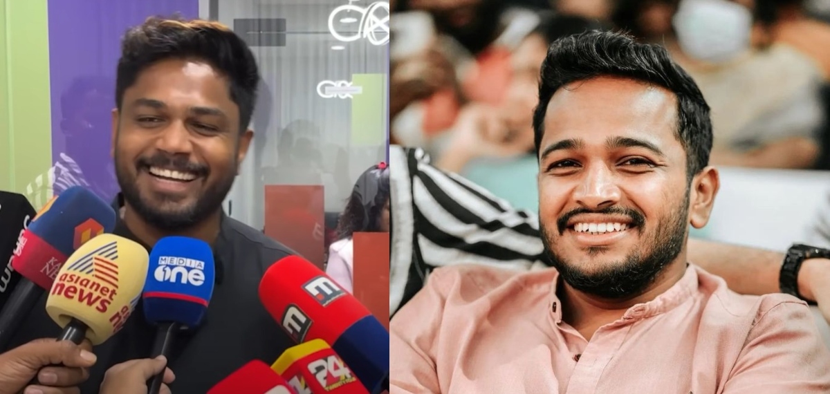 ക്രിക്കറ്റർ ആയില്ലെങ്കിൽ ബേസിലിന്റെ നായകൻ ആകുമോ? ചിരിപ്പിച്ച് സഞ്ജു സാംസണിന്റെ മറുപടി