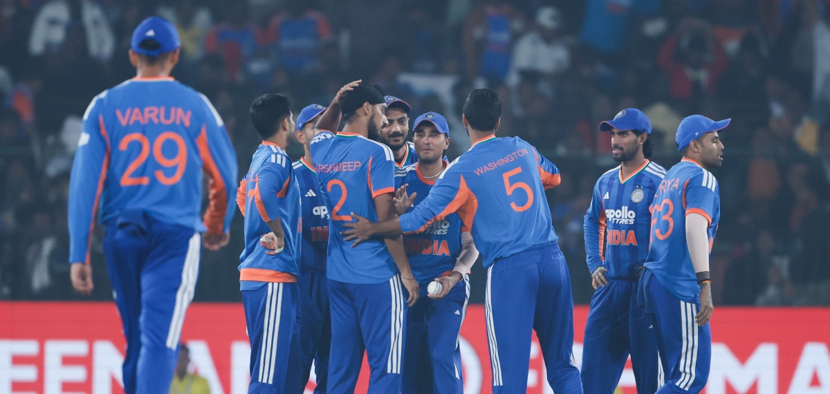 കട്ടക്കില് തകർന്നടിഞ്ഞ് ദക്ഷിണാഫ്രിക്ക; ഒന്നാം ടി20യില് ഇന്ത്യയ്ക്ക് വിജയം