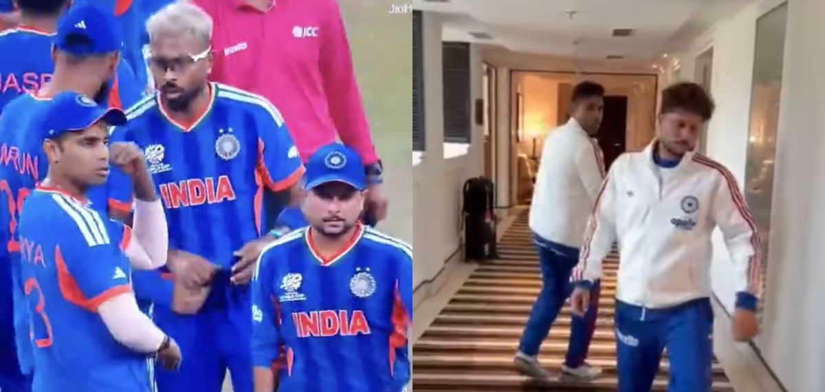 'ഇങ്ങനെ കലിപ്പാവല്ലേ ഭായ്'; ഗ്രൗണ്ടിലെ 'വാക്കേറ്റ'ത്തിന് പിന്നാലെ കുല്‍ദീപിനോട് സൂര്യ, രസകരമായി റീല്‍