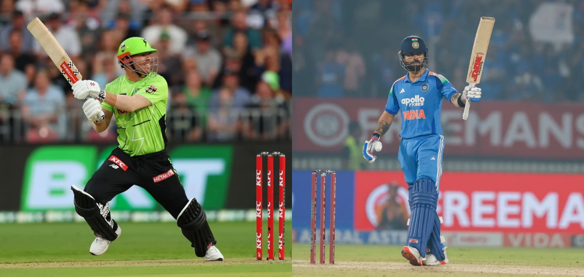 ടി 20 യിലെ സെഞ്ച്വറി നേട്ടം; കോഹ്‌ലിയെ മറികടന്ന് വാർണർ; മുന്നിൽ ഗെയ്‌ലും ബാബറും
