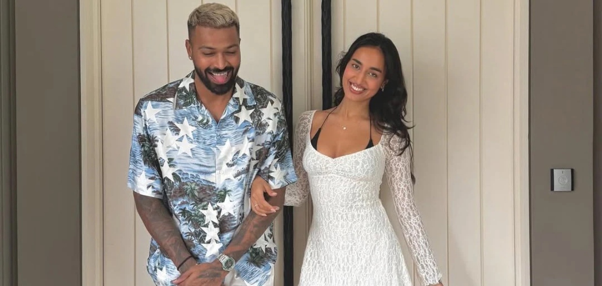 Hardik Pandya and Mahieka Sharma