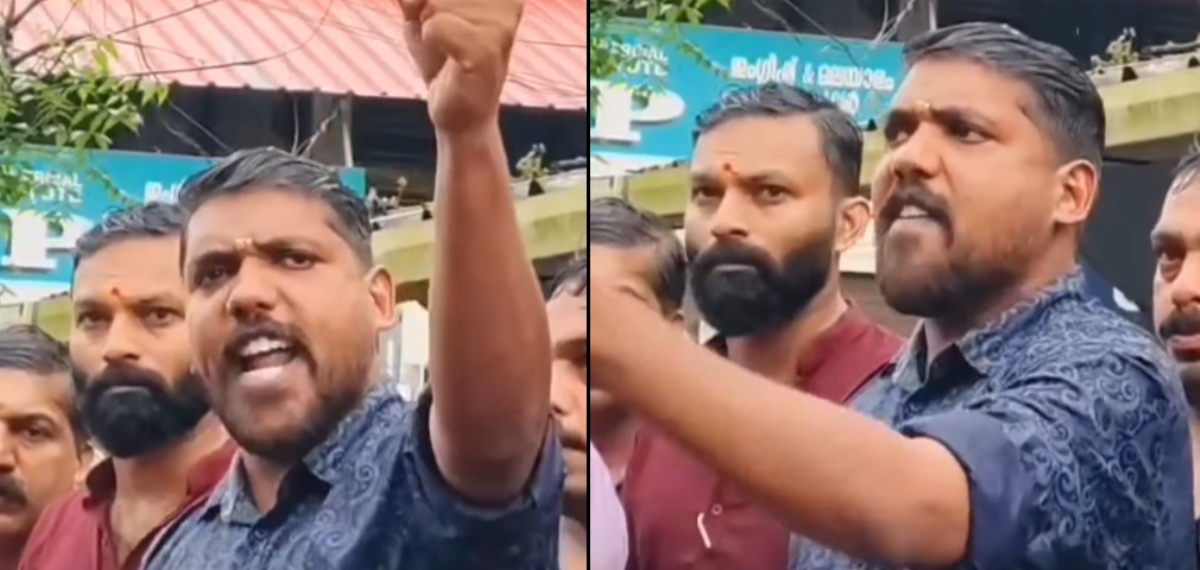 'സിപിഐഎം നേതാക്കളുടെ വീടുകളിലേക്ക് ബോംബെറിയും, നെഞ്ചിൽ നിന്ന് കണ്ണീർ വീഴ്ത്തും'; ഭീഷണിയുമായി ബിജെപി നേതാവ്