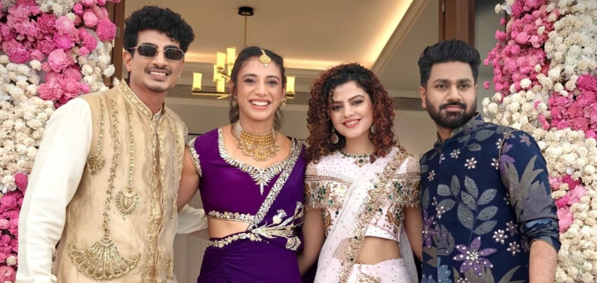 സ്മൃതി മന്ദാനയുടെ വിവാഹം മാറ്റിവെച്ചതിനെ കുറിച്ച് പ്രതികരിച്ച് വരന് പലാഷ് മുച്ചലിന്റെ സഹോദരി