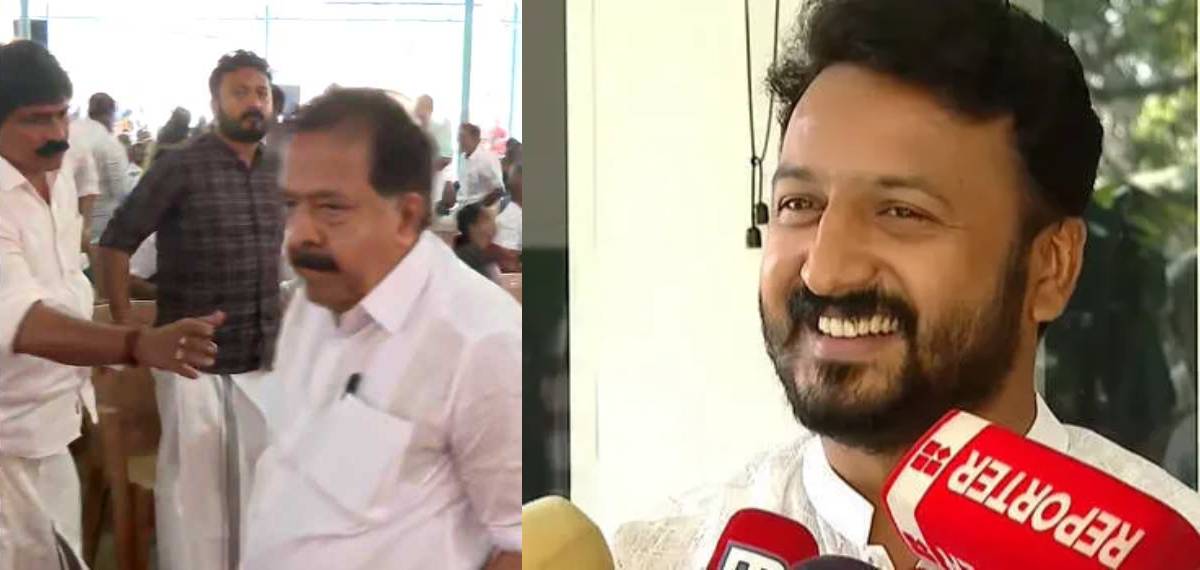 ഞാനും രമേശ് ചെന്നിത്തലയും സംസാരിക്കുന്നത് കേരളത്തിലെ ജനങ്ങളെ ബാധിക്കുന്ന വിഷയമല്ല: രാഹുല് മാങ്കൂട്ടത്തിൽ