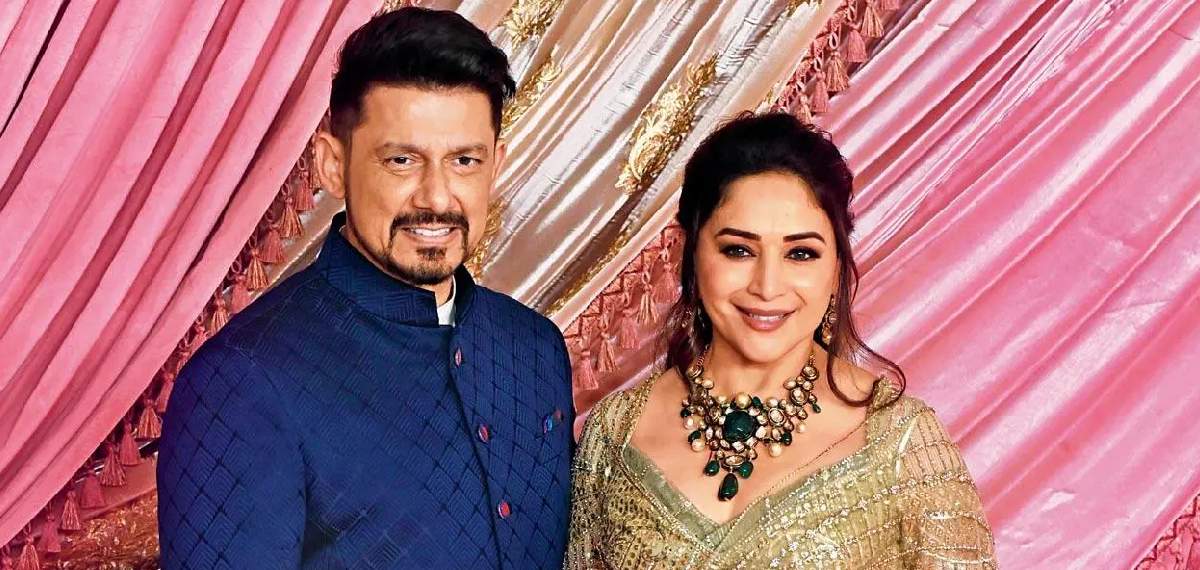 madhuri dixit and husband